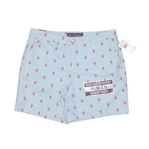 NEW Gloria Vanderbilt Lobster Nimah Shorts Size 10